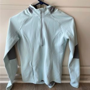 NWOT Athleta half zip running long sleeve cold weather top xxs